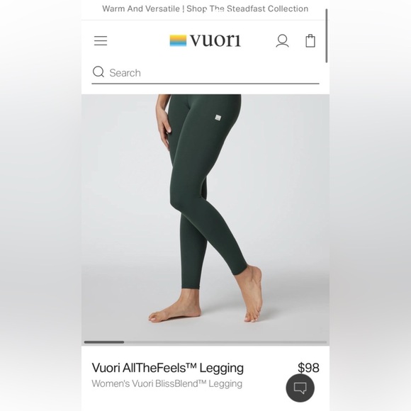 Vuori Pants - Vuori All The Feels Leggings